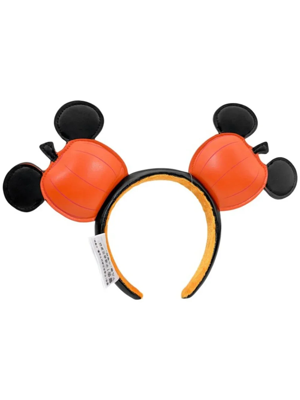 Halloween Pumpkin Jack-o'-Lantern Disney` Parks Mickey Mouse Ears Headband